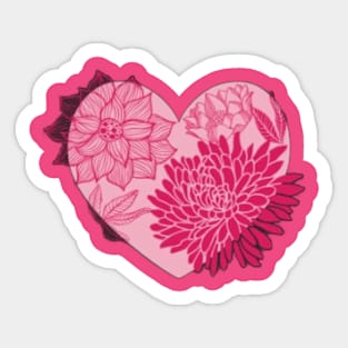 Cherry Blossom Love Sticker